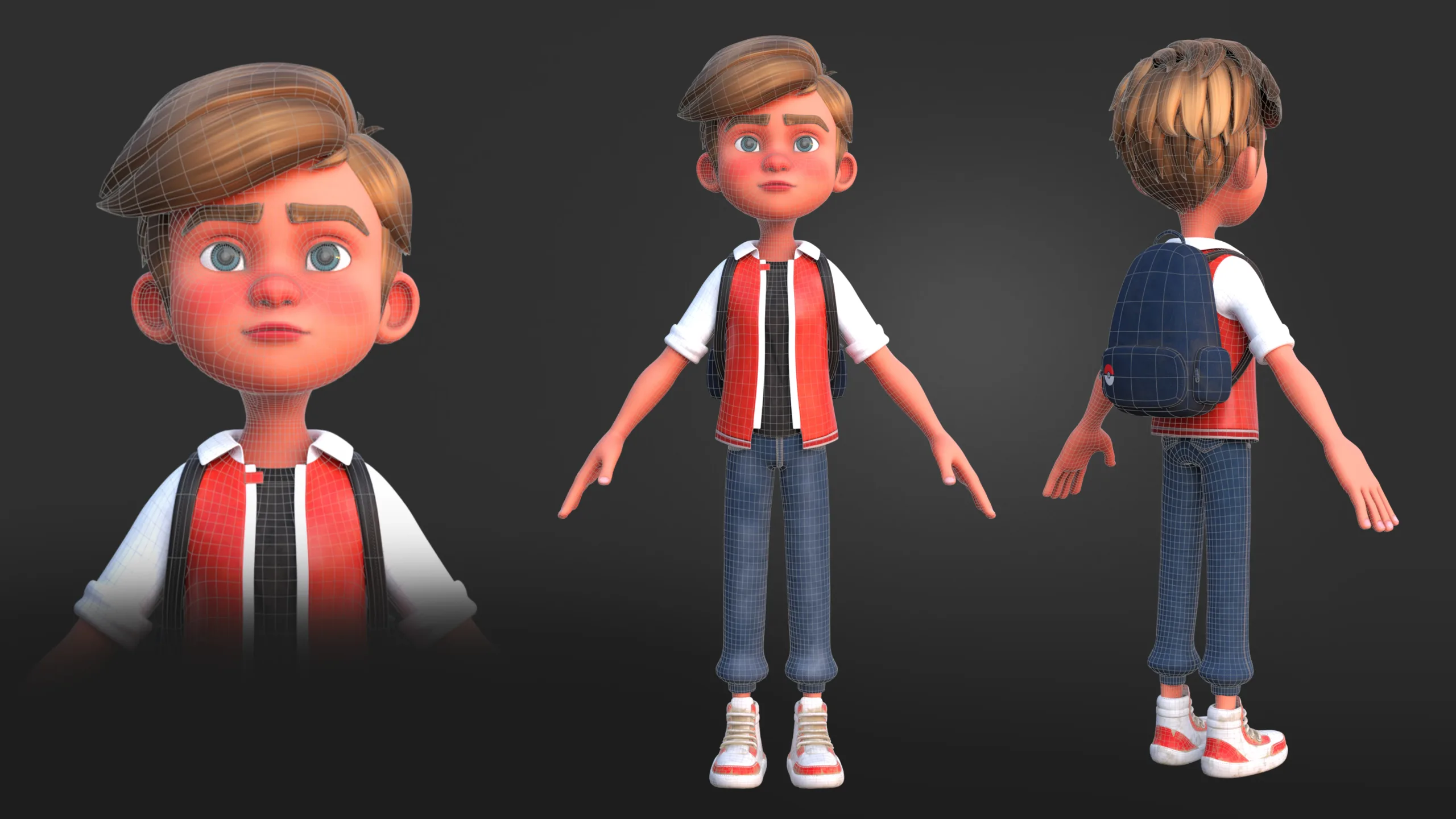 Stylized Cartoon Characters Bundle