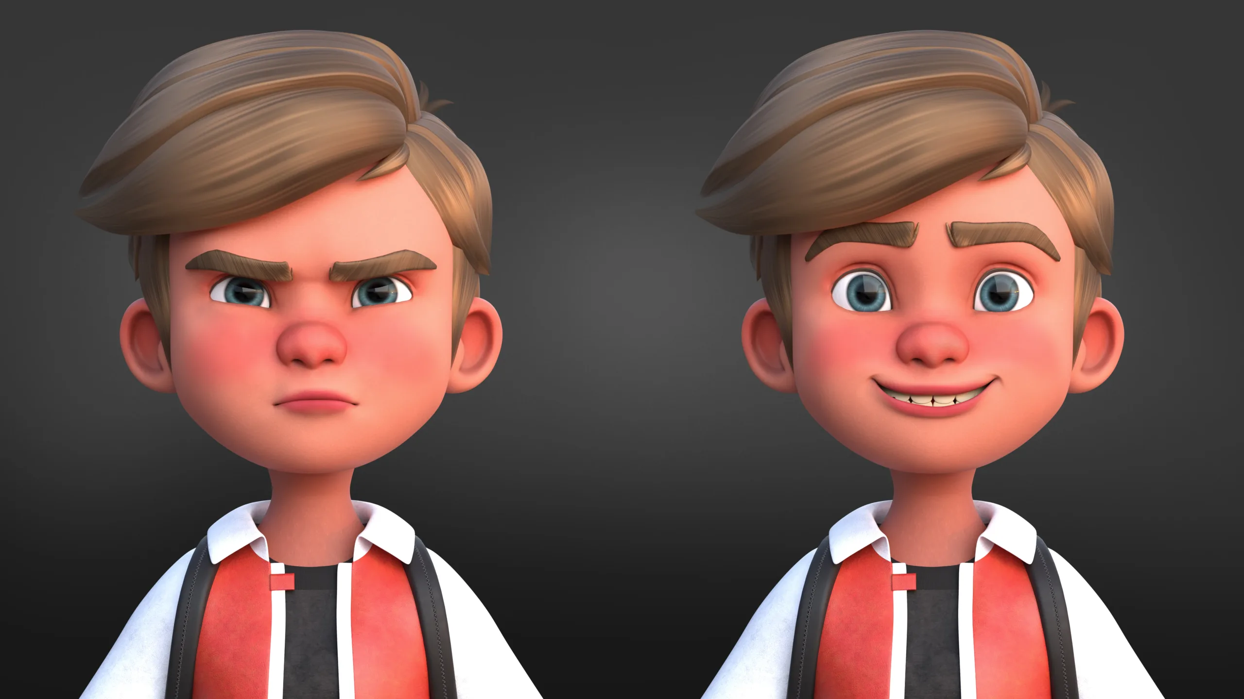 Stylized Cartoon Characters Bundle