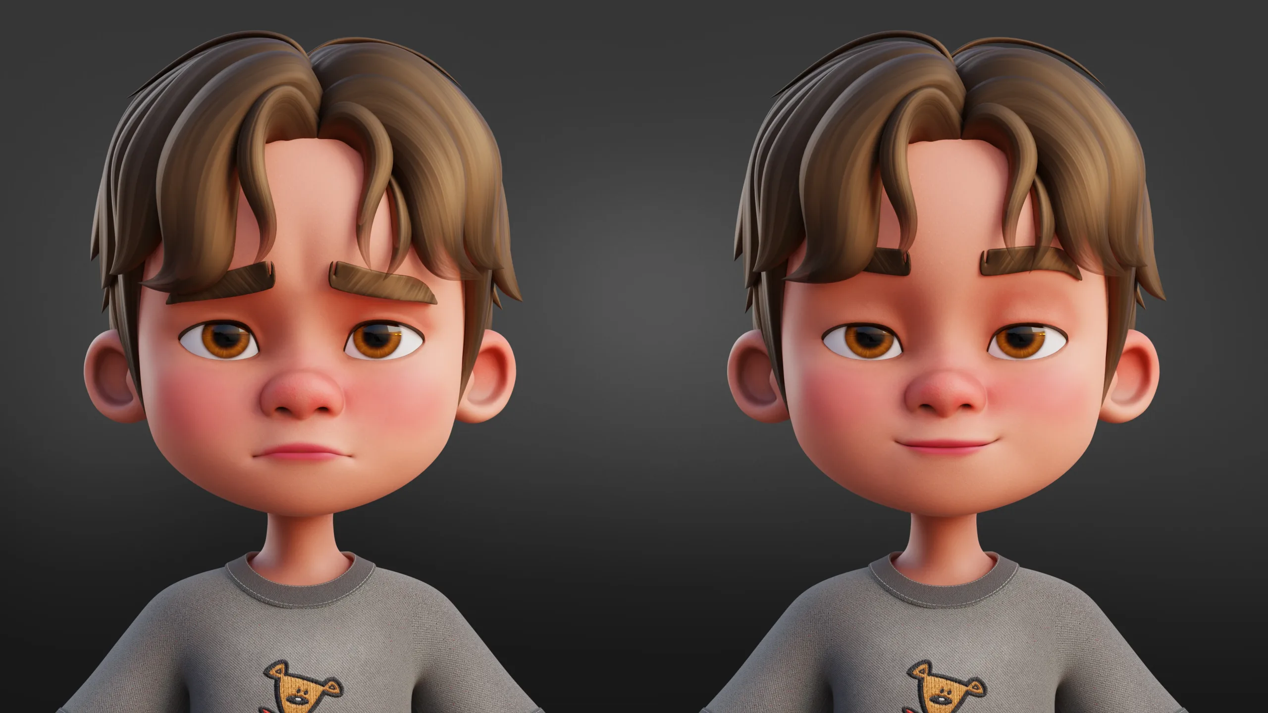 Stylized Cartoon Characters Bundle