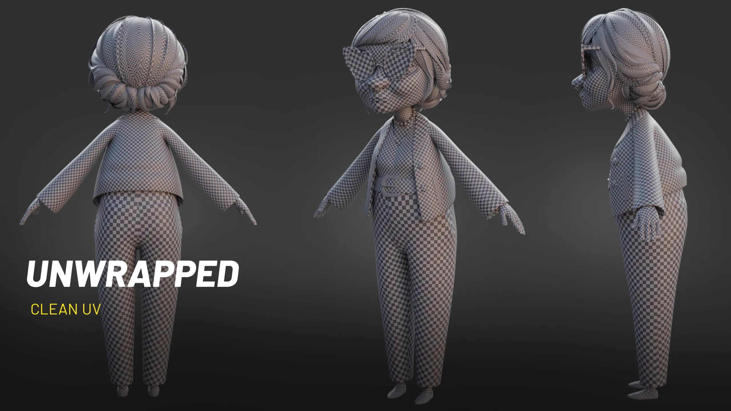 Stylized Cartoon Characters Bundle