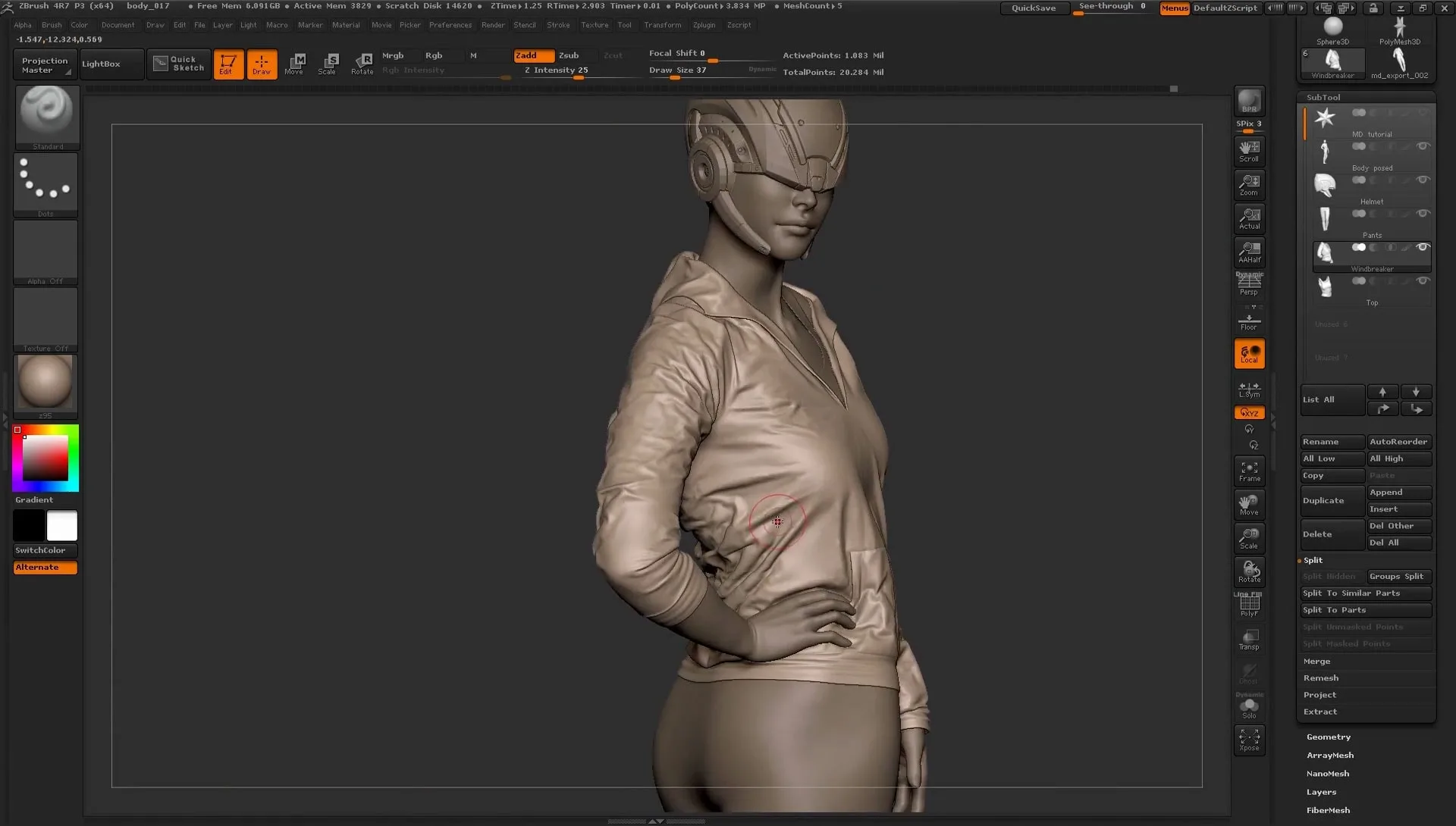 Concepting with Marvelous Designer & ZBrush