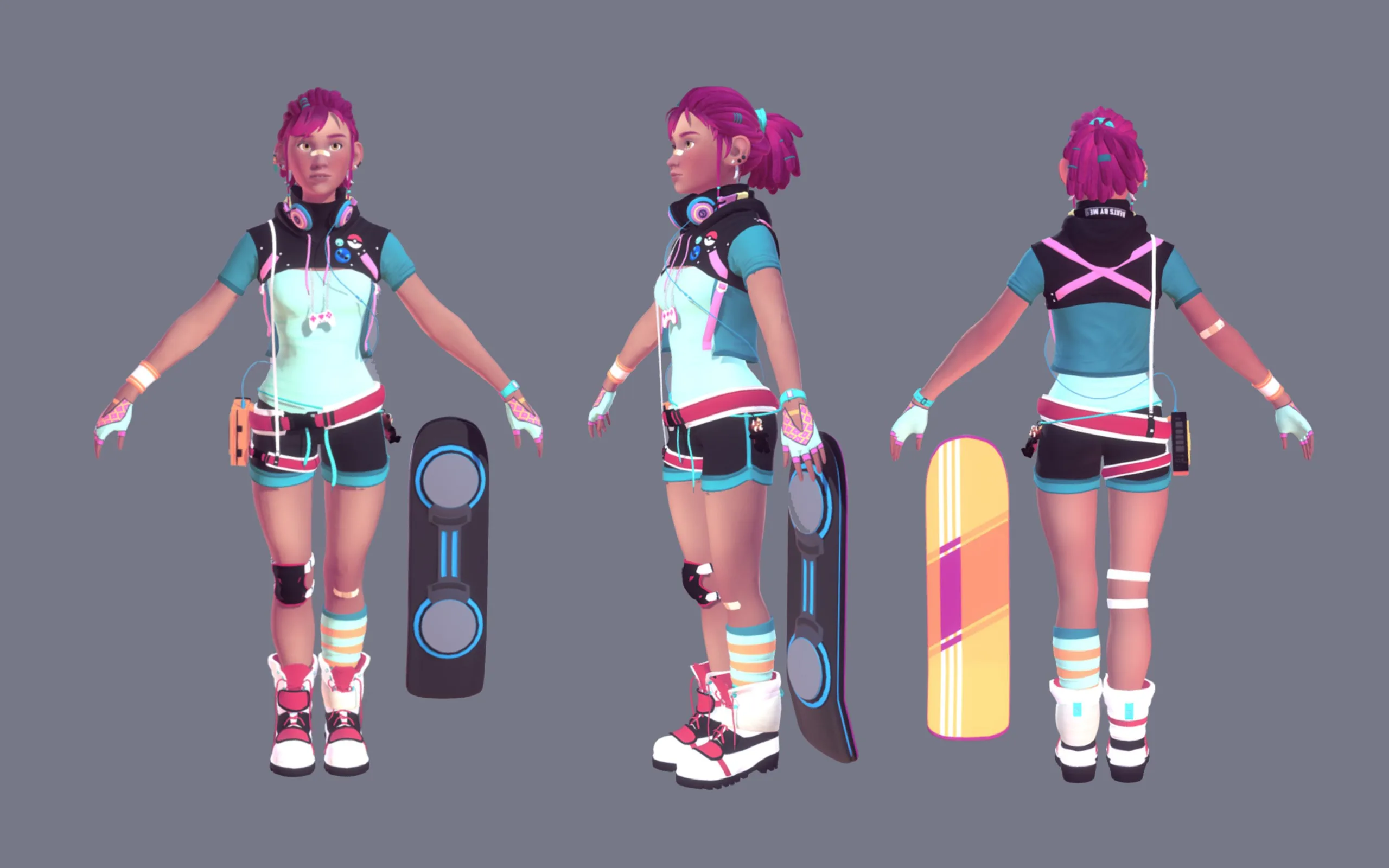 Nova 3D Model | Posed