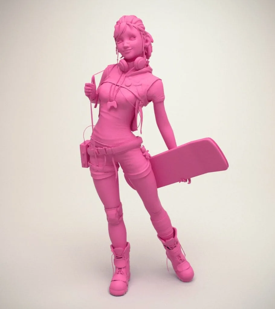 Nova 3D Model | Posed