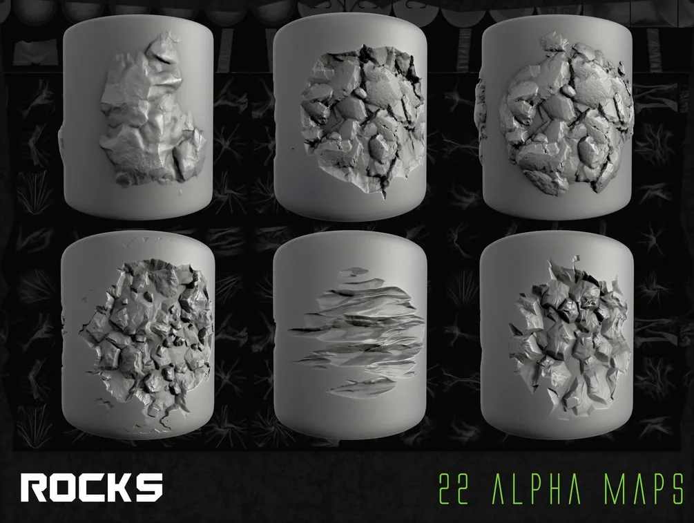 100+ Ultimate Stylized Alpha Pack