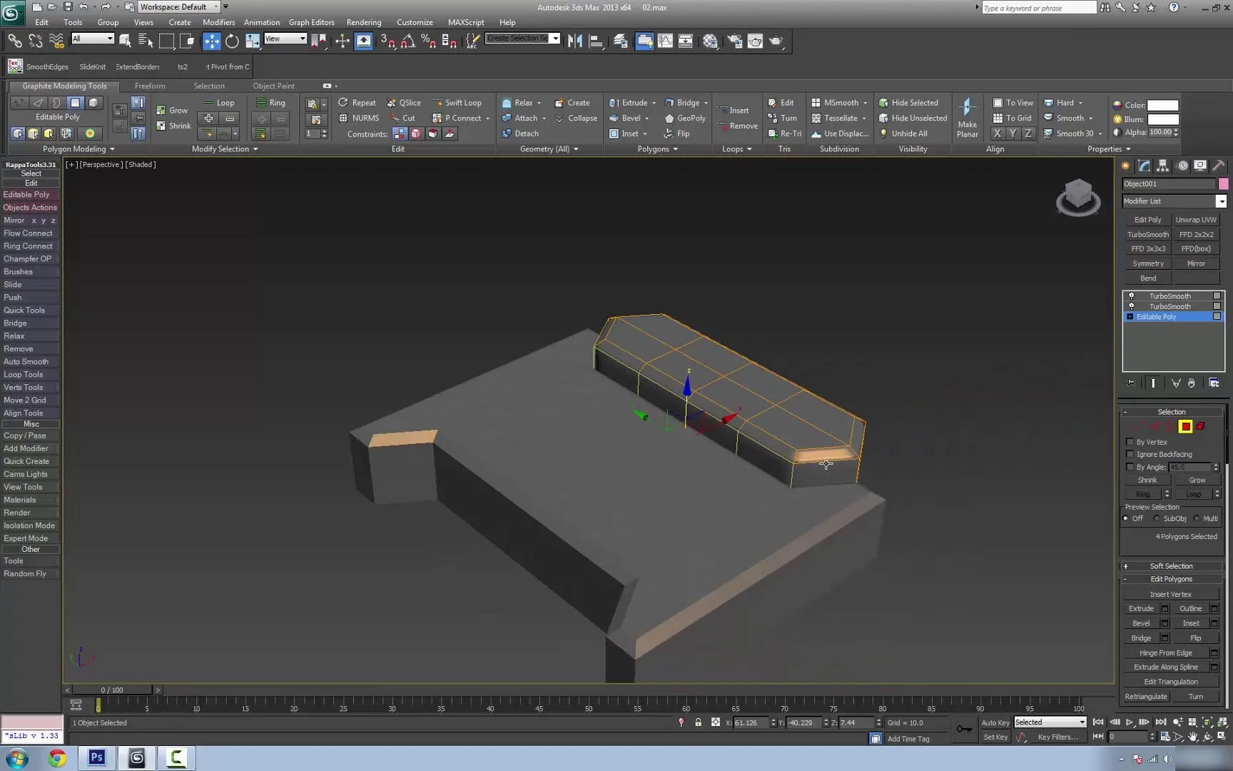 Hard Surface Basics 01 - Using UV coordinates to deform geometry