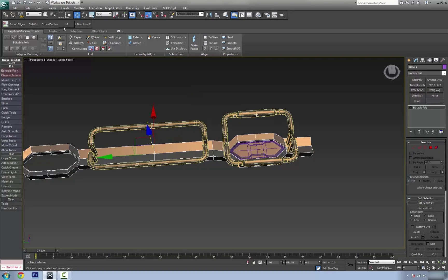 Hardsurface Basics 02 - Spline deformer and carving meshes with Max and ZBrush