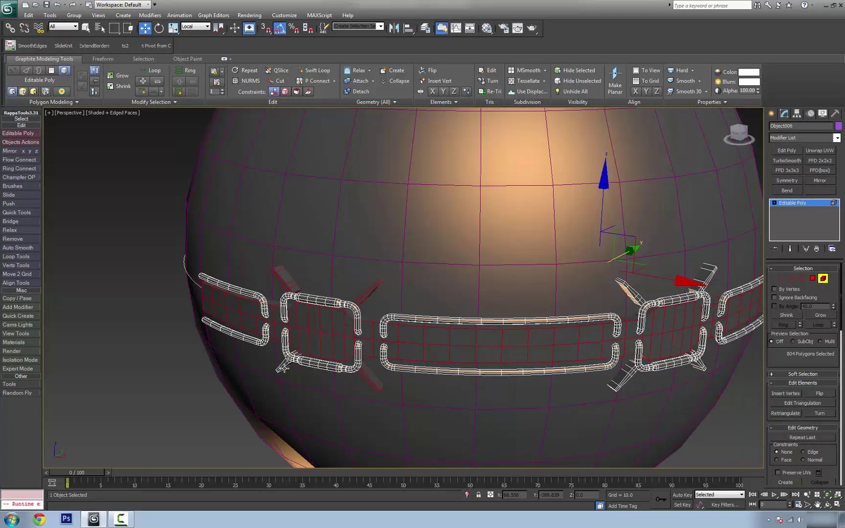 Hardsurface Basics 02 - Spline deformer and carving meshes with Max and ZBrush