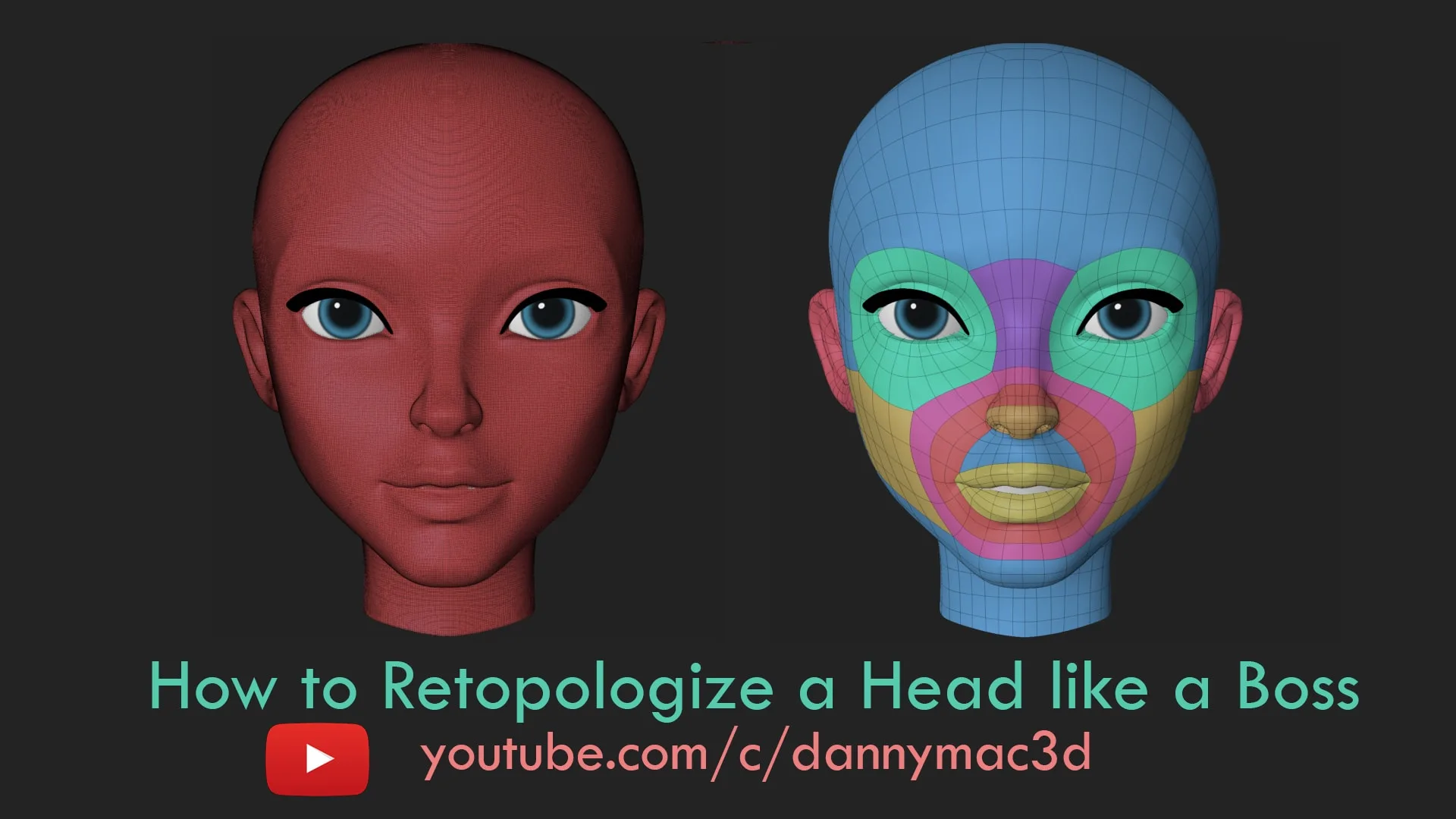 How to Retopologize a Head like a Boss