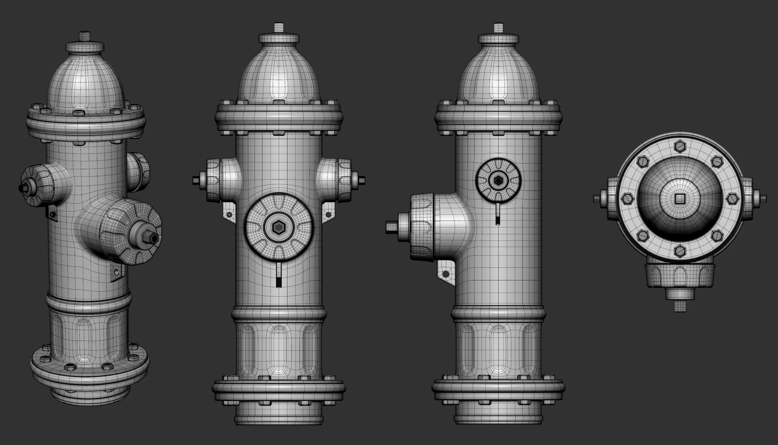 Hydrant - Hard Surface Modeling Tutorial in Blender