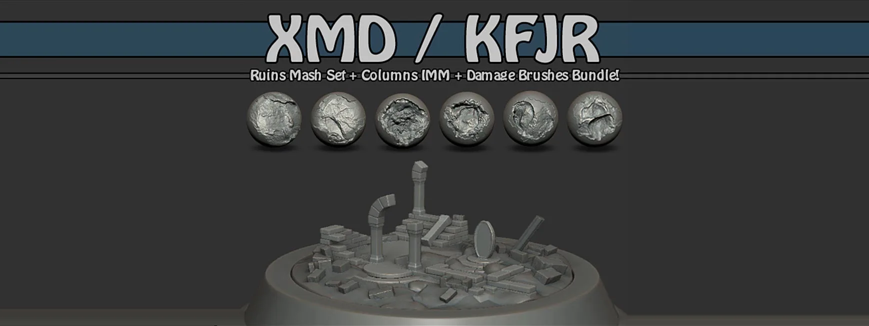 XMD - Premium Ruins Mash Bundle 01