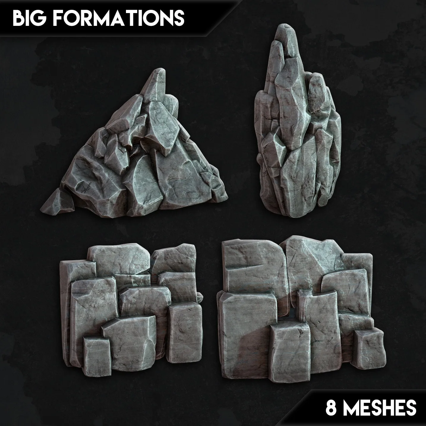 Stylized Rock Asset Pack