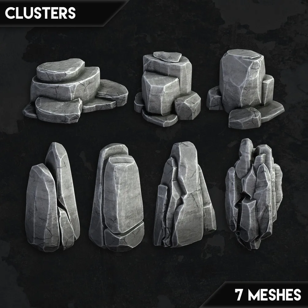 Stylized Rock Asset Pack