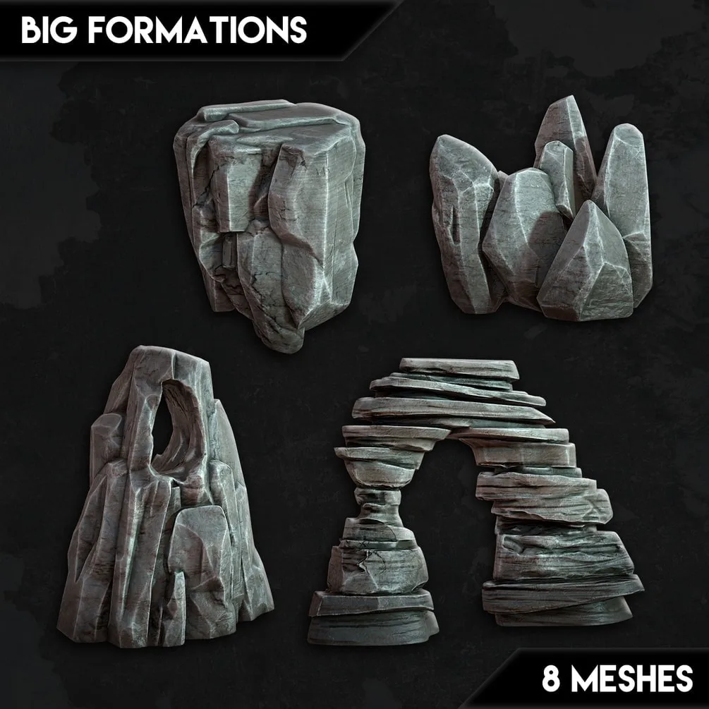 Stylized Rock Asset Pack