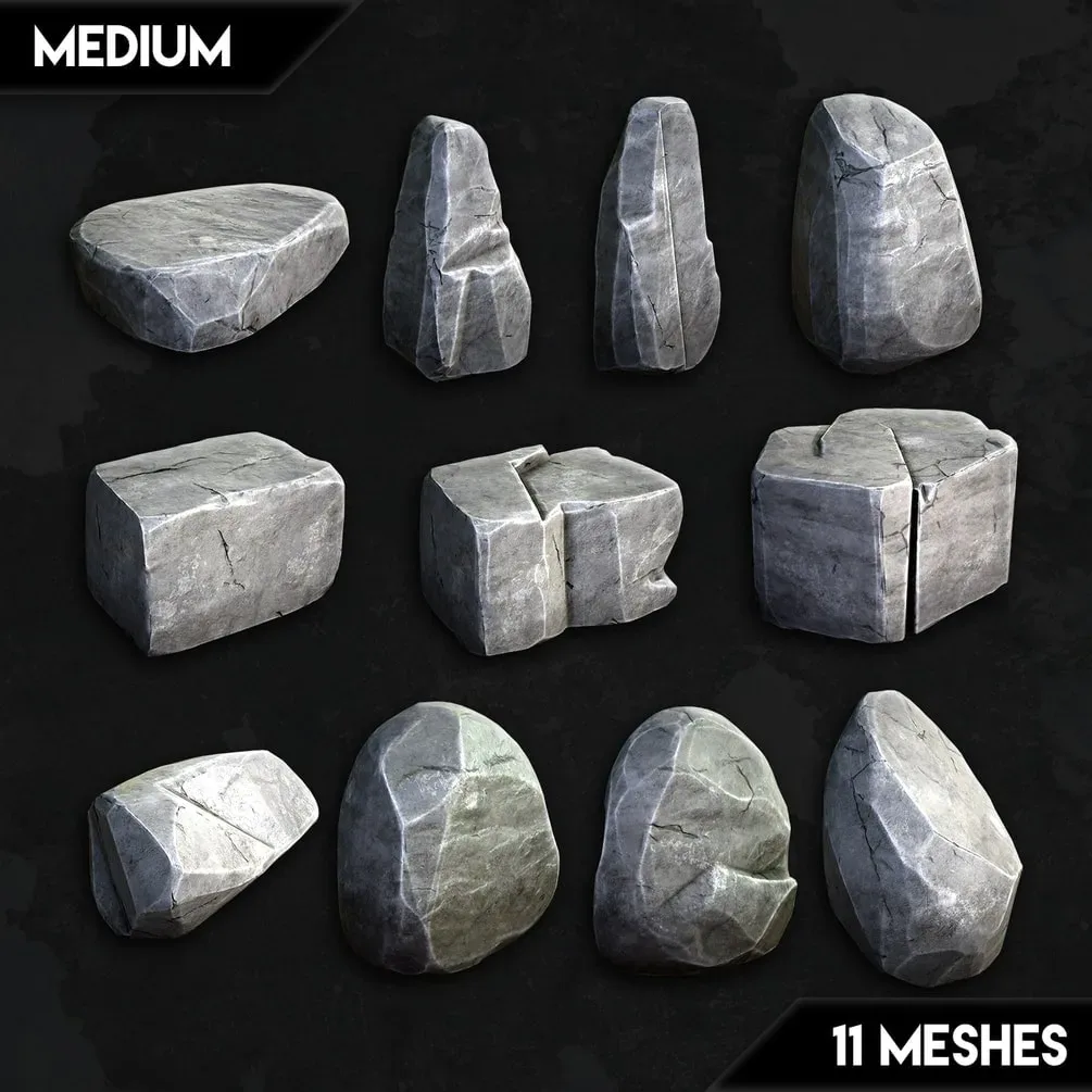 Stylized Rock Asset Pack