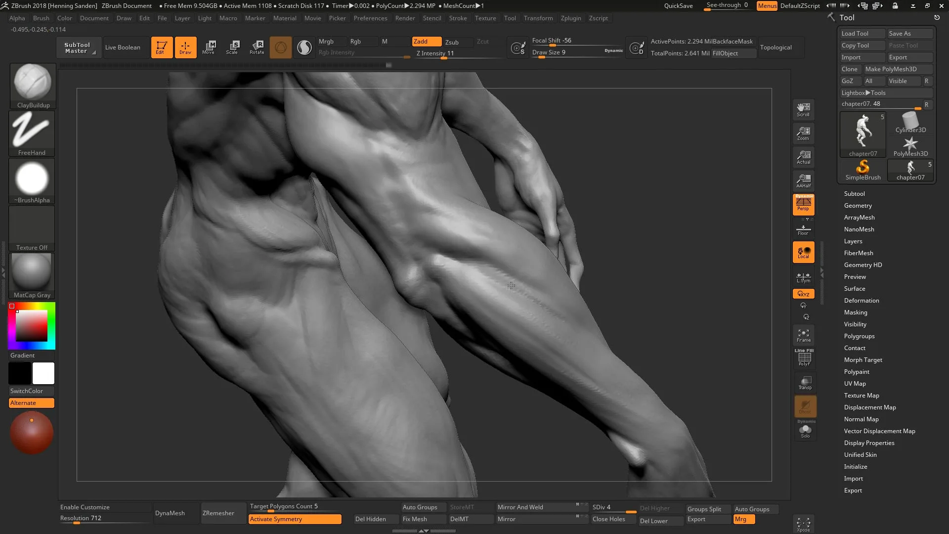 Concept Sculpting for Film and Games