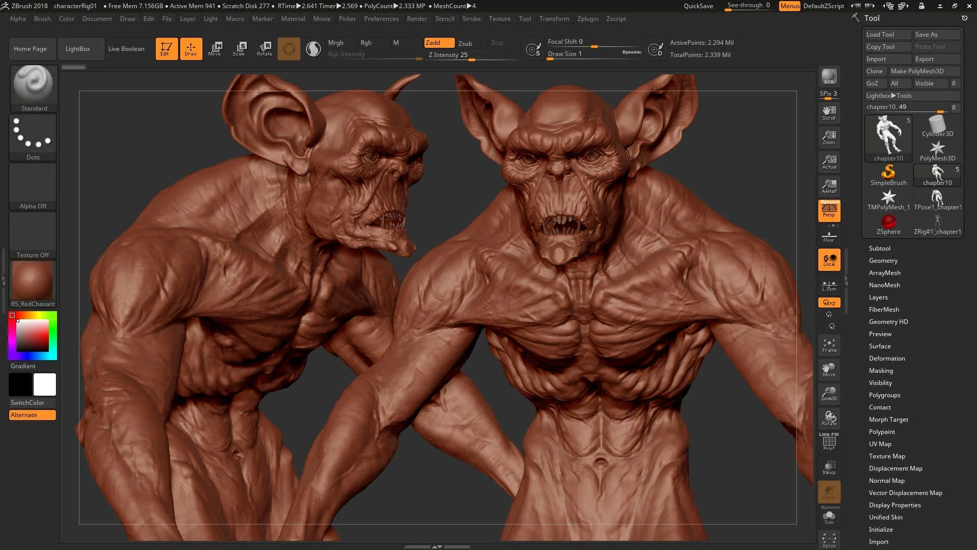 Concept Sculpting for Film and Games