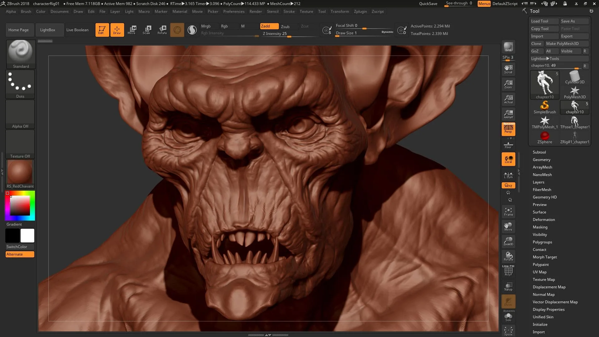 Concept Sculpting for Film and Games