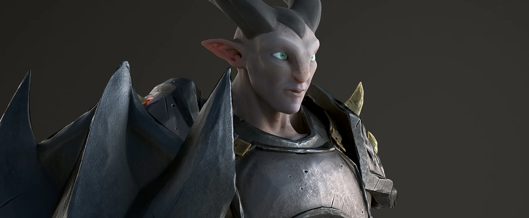 Dragon Knight - Fantasy character full course in Blender (2.7x)