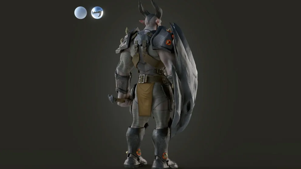 Dragon Knight - Fantasy character full course in Blender (2.7x)