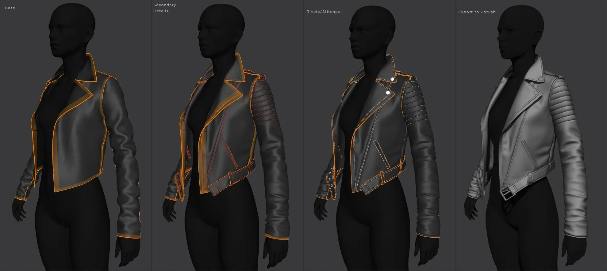 Marvelous Designer 7: Making a Biker Style Jacket