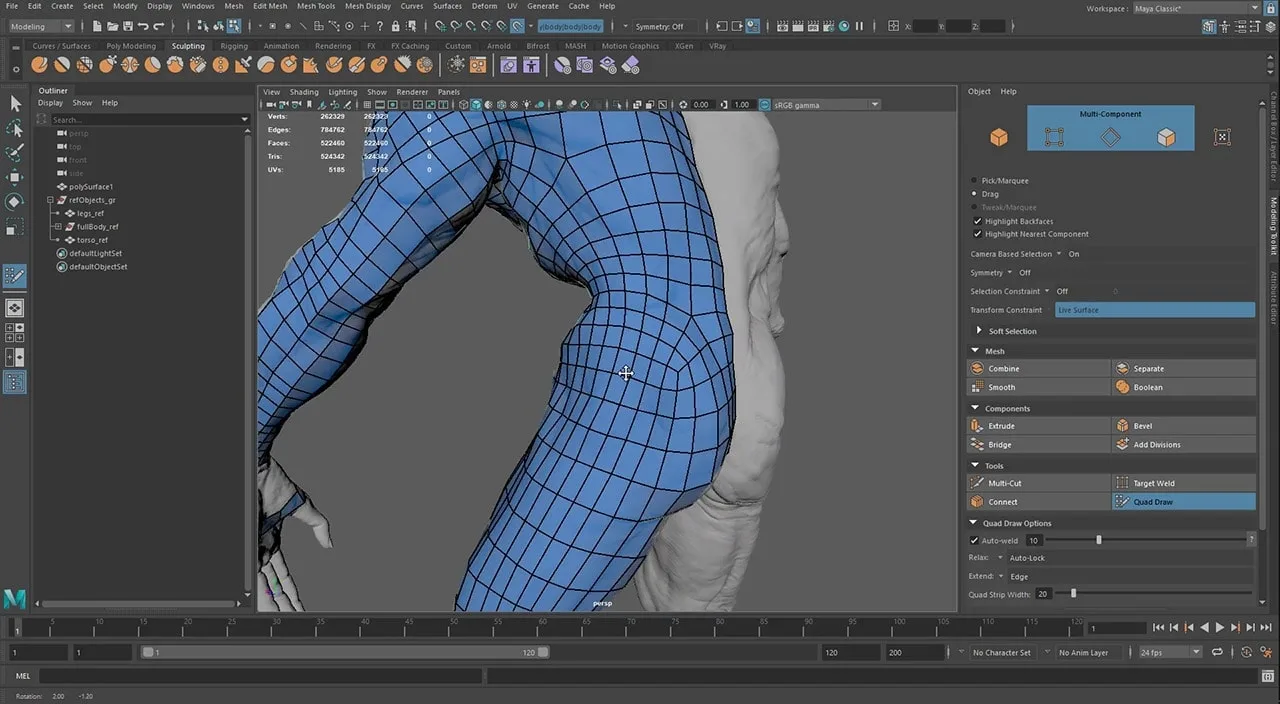 How to Retopologize a Full Character