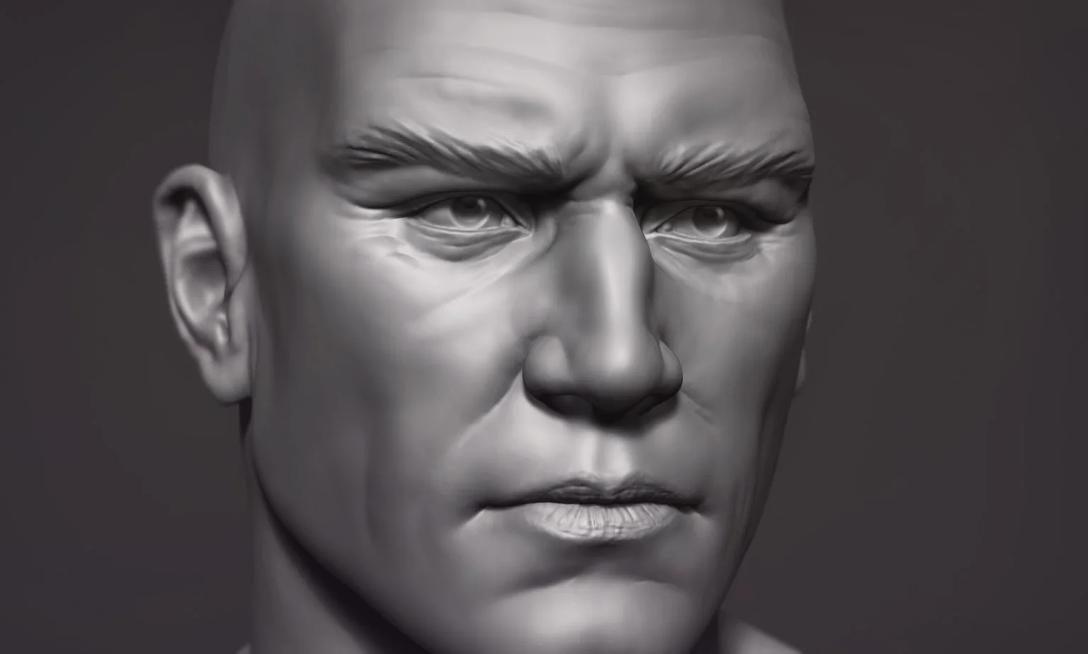 Sculpting a Realistic Male Face in ZBrush