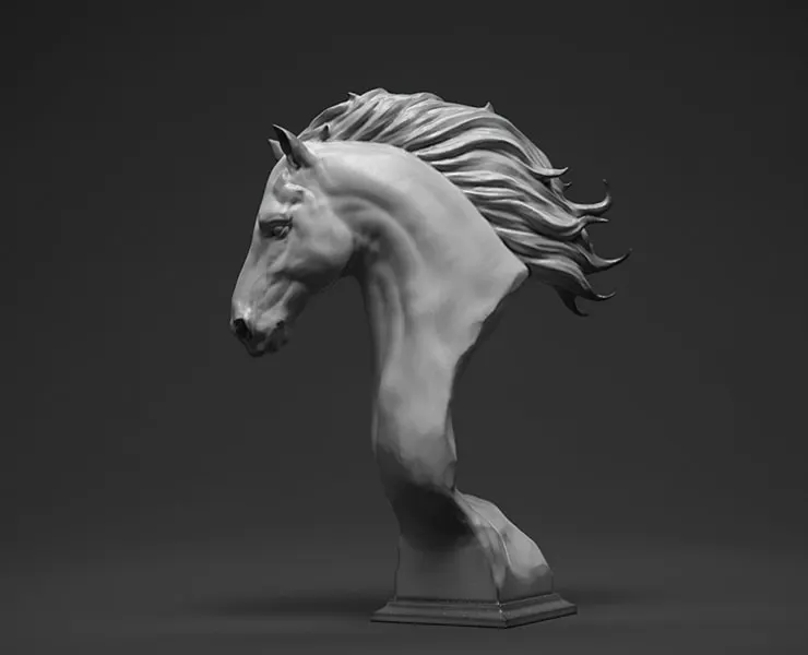 Horse Head - 3D Model