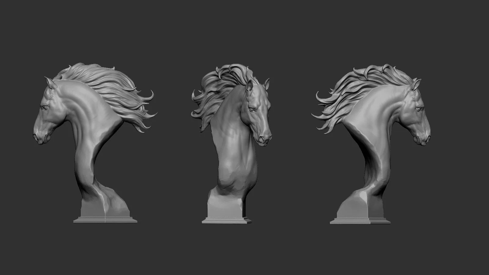 Horse Head - 3D Model