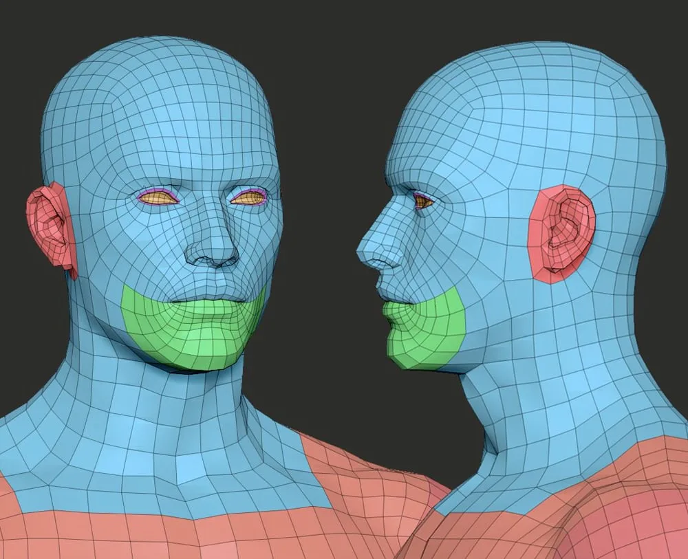 Male Basemesh (low poly) V2