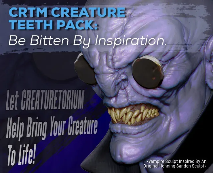 CRTM Creature Teeth Set Pack Free PDF