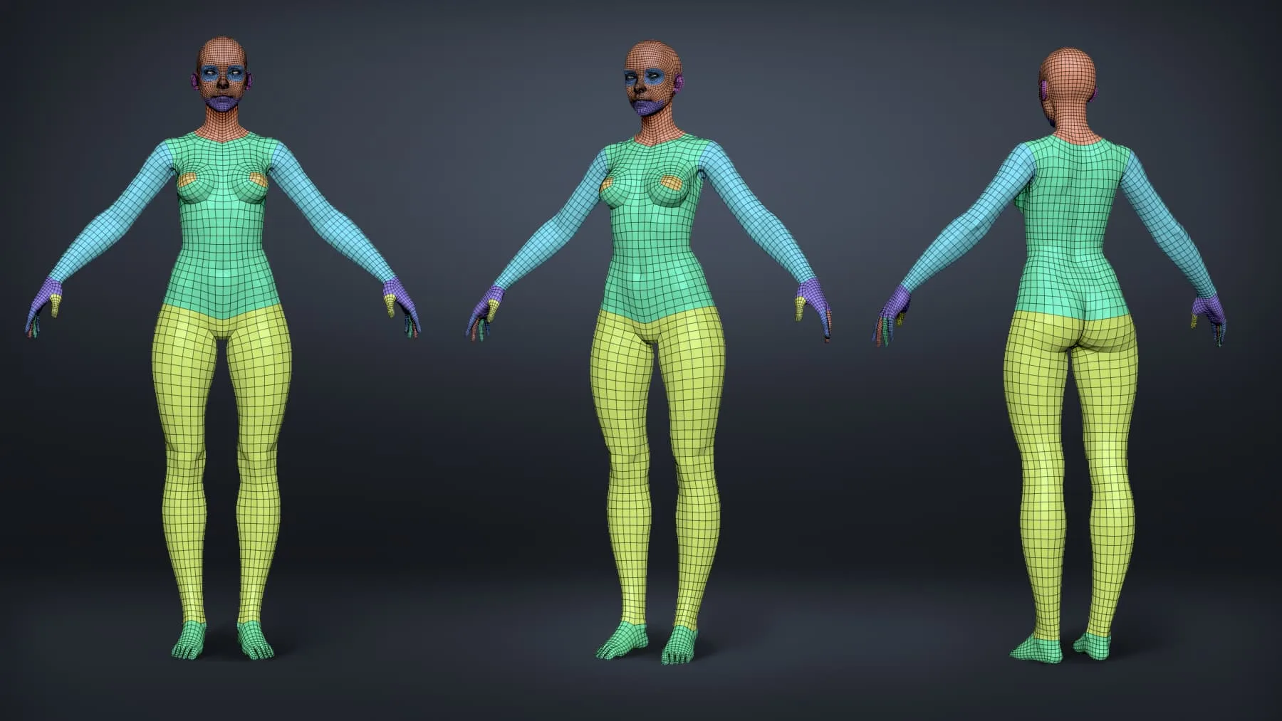 Female Basemesh - HighRes