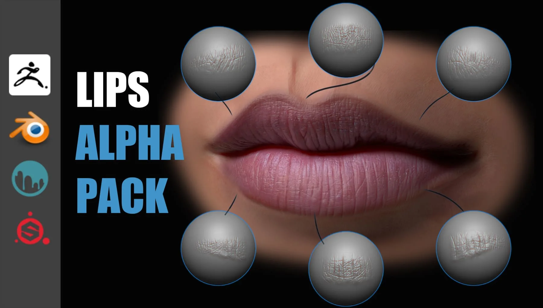 Lips Detail Alpha Pack