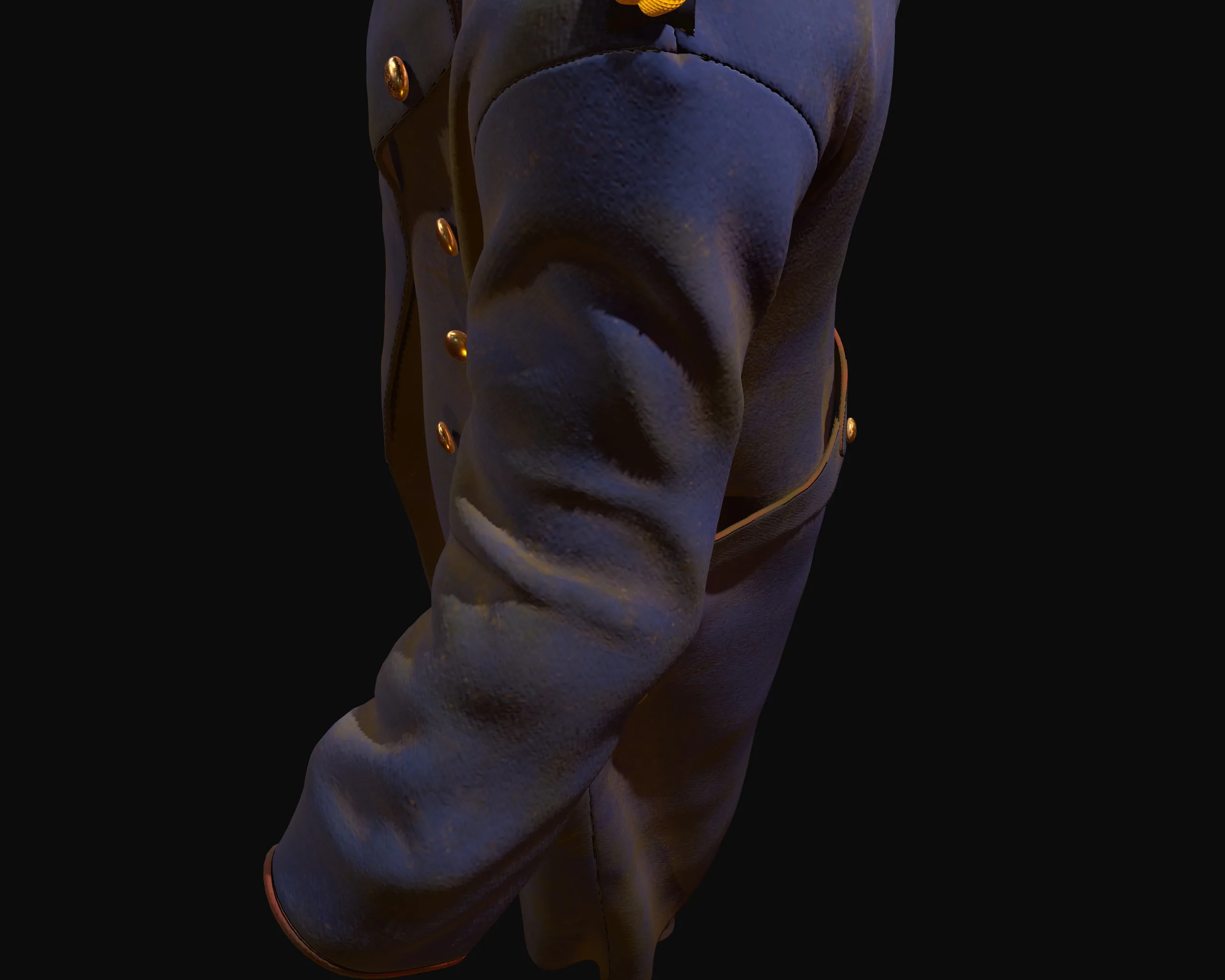 Dirty Suit Garment - Substance Painter