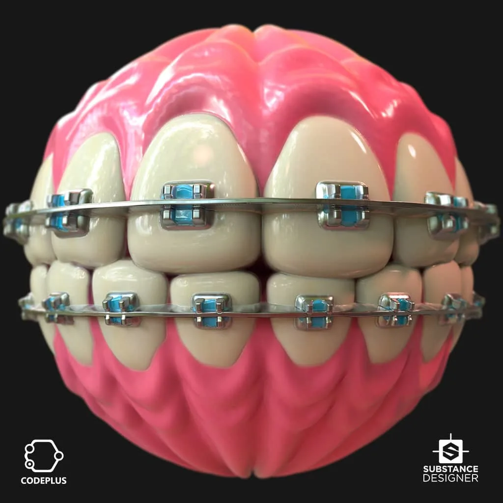 Goofy Teeth - Substance Designer