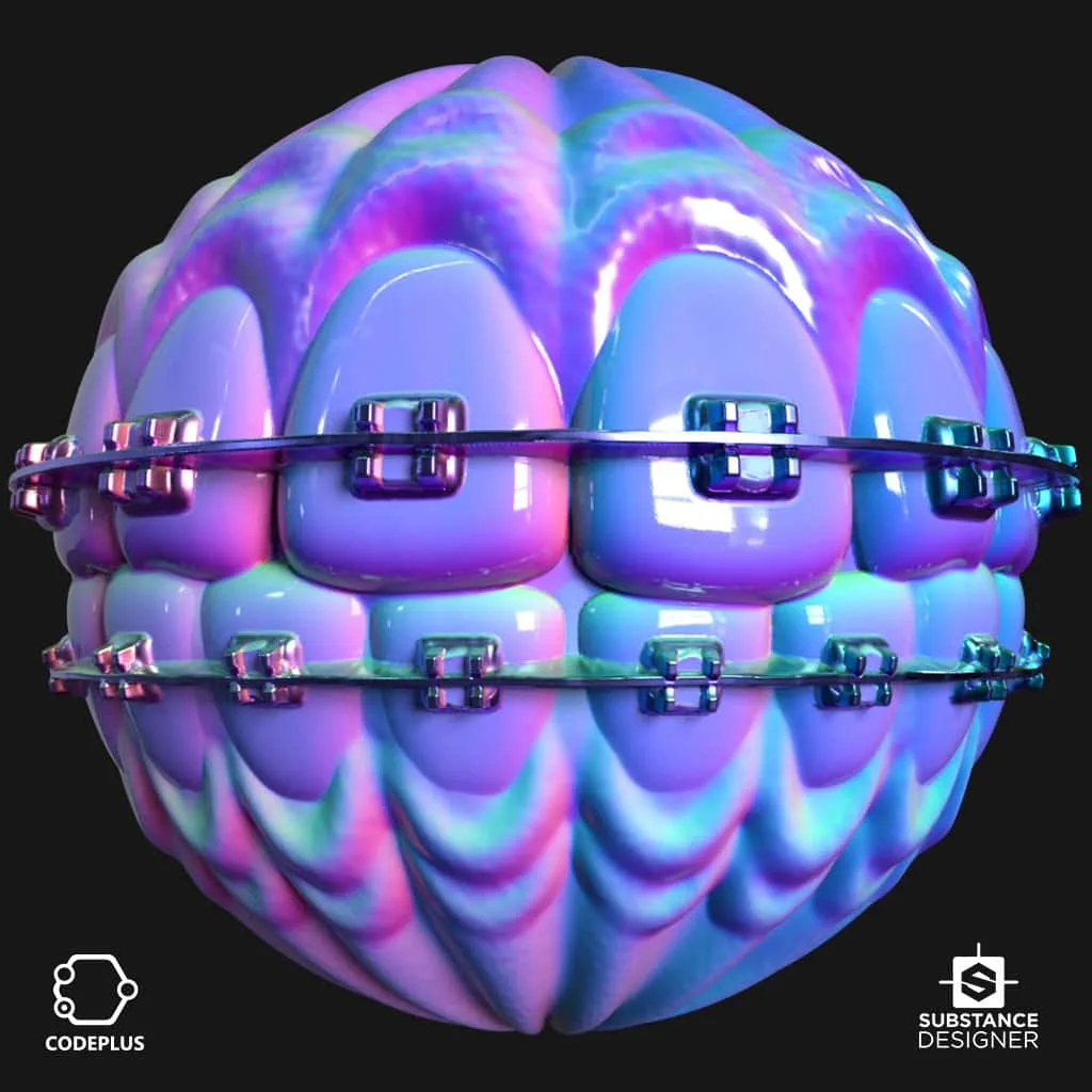 Goofy Teeth - Substance Designer