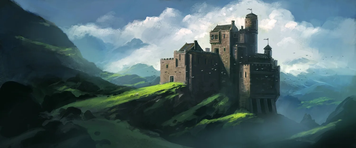 Illustration Pack 09 - Scottish Castle