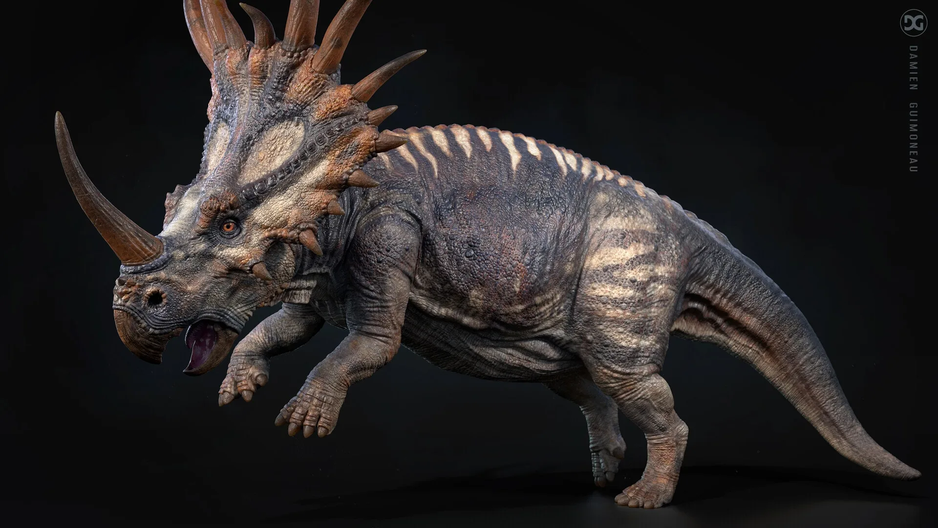 Styracosaurus - Model & Textures