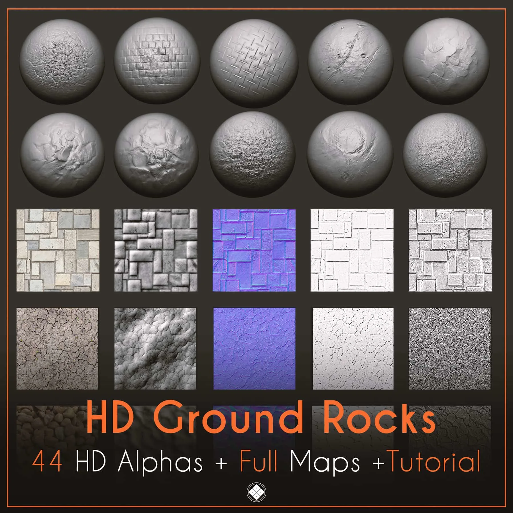 HD Ground Rocks #1