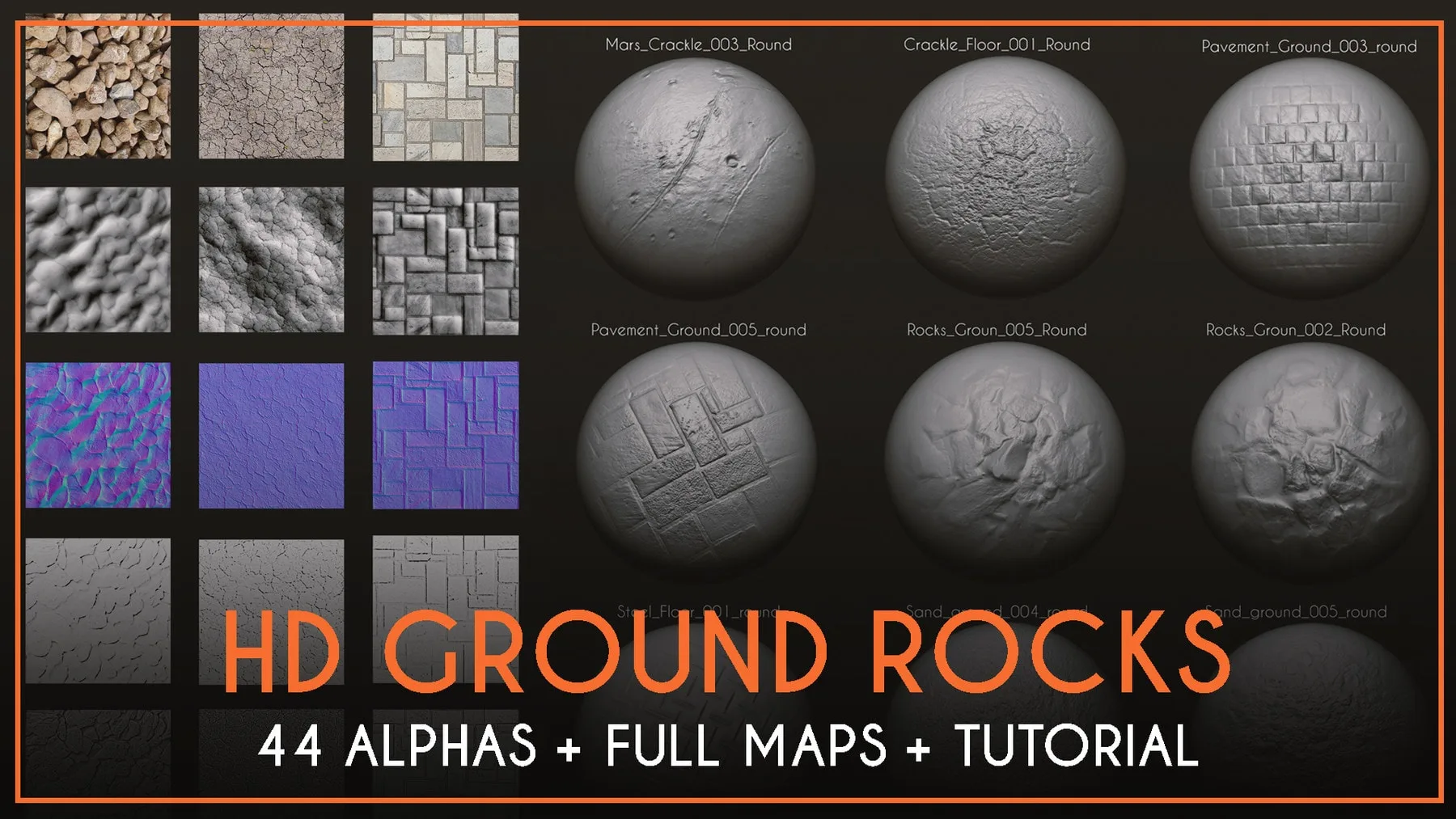 HD Ground Rocks #1