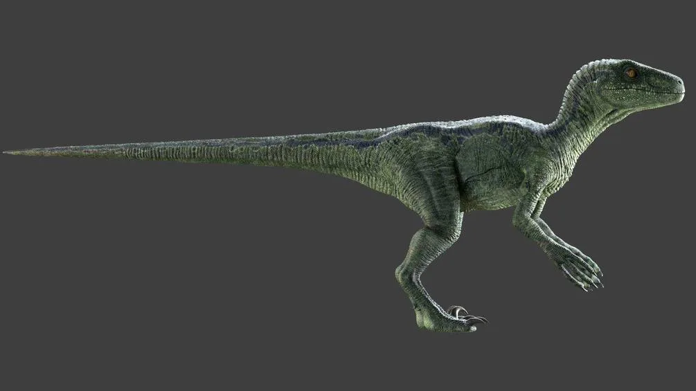 Raptor Dinosaur Maya Rig