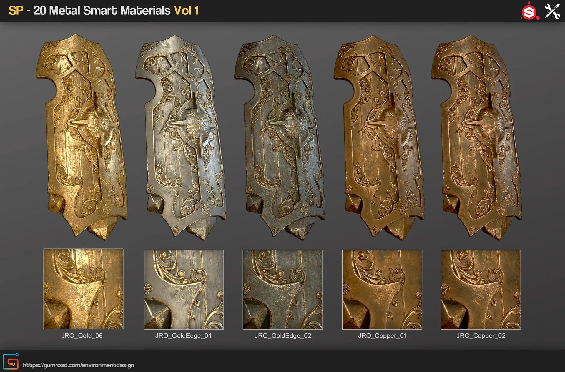 SP Materials Vol.1 - Metals