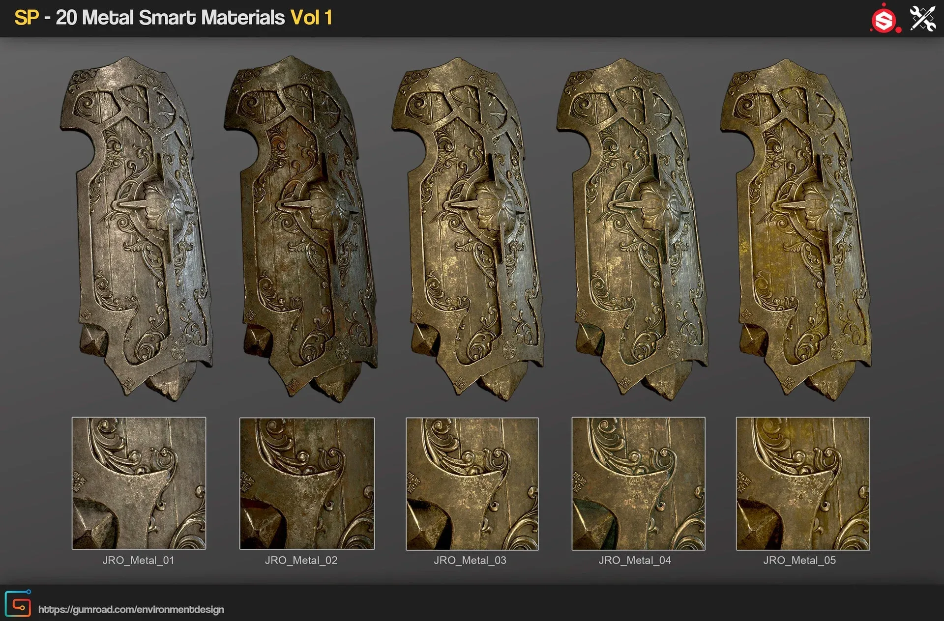 SP Materials Vol.1 - Metals