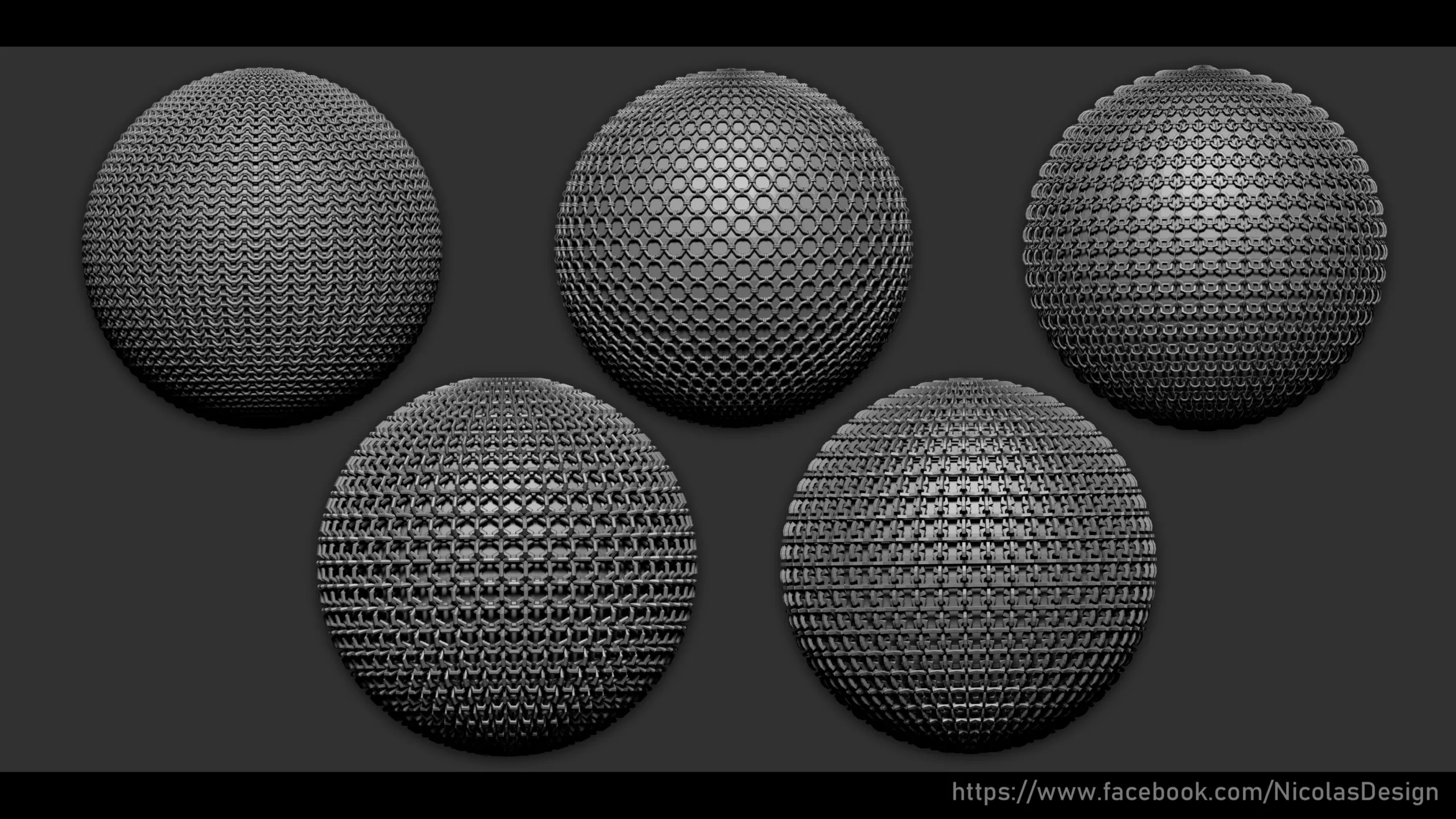 Zbrush - Armor Nano Brush + Meshes