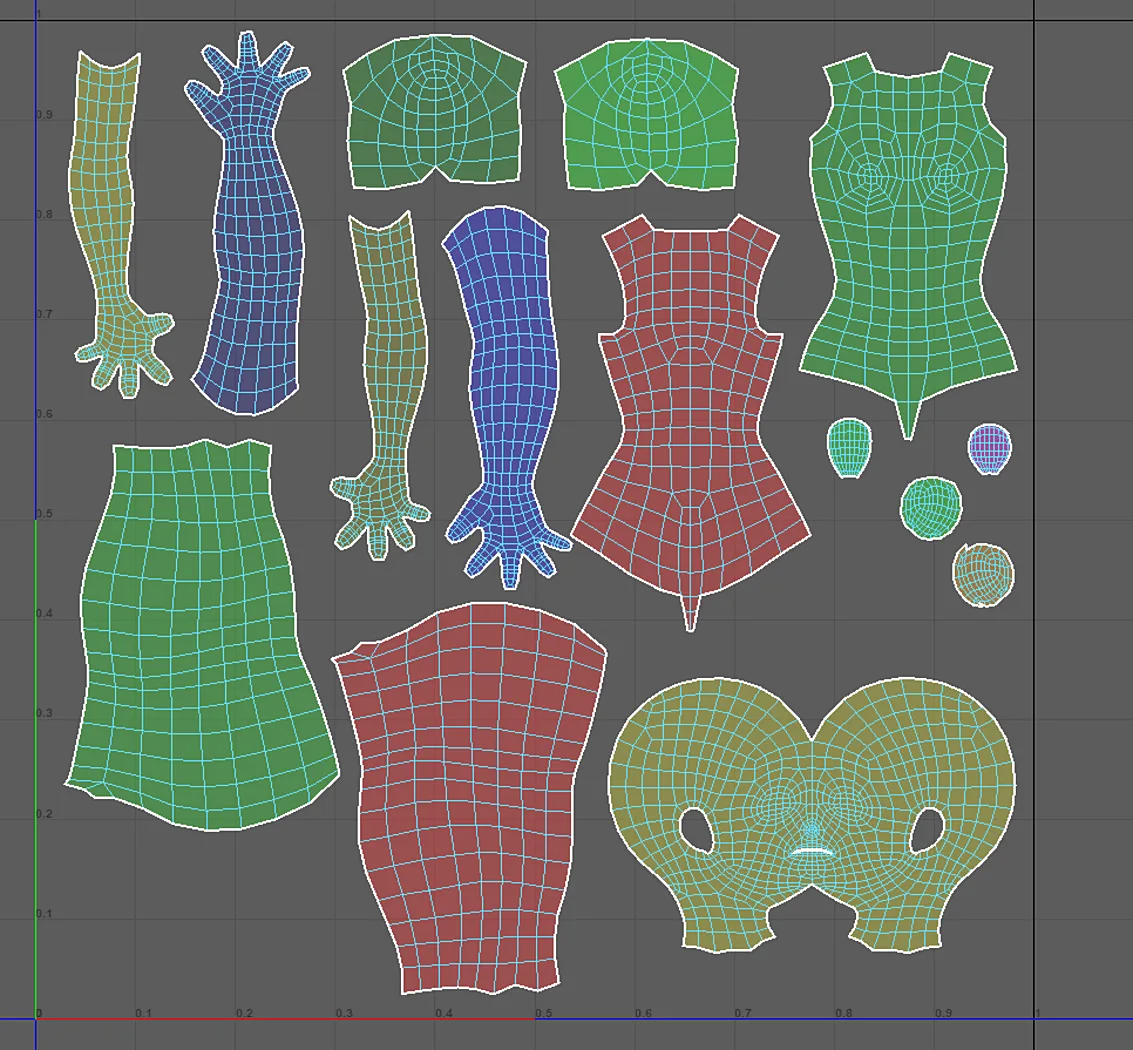 Stylized Male and Female Full Body Base Meshes Pack