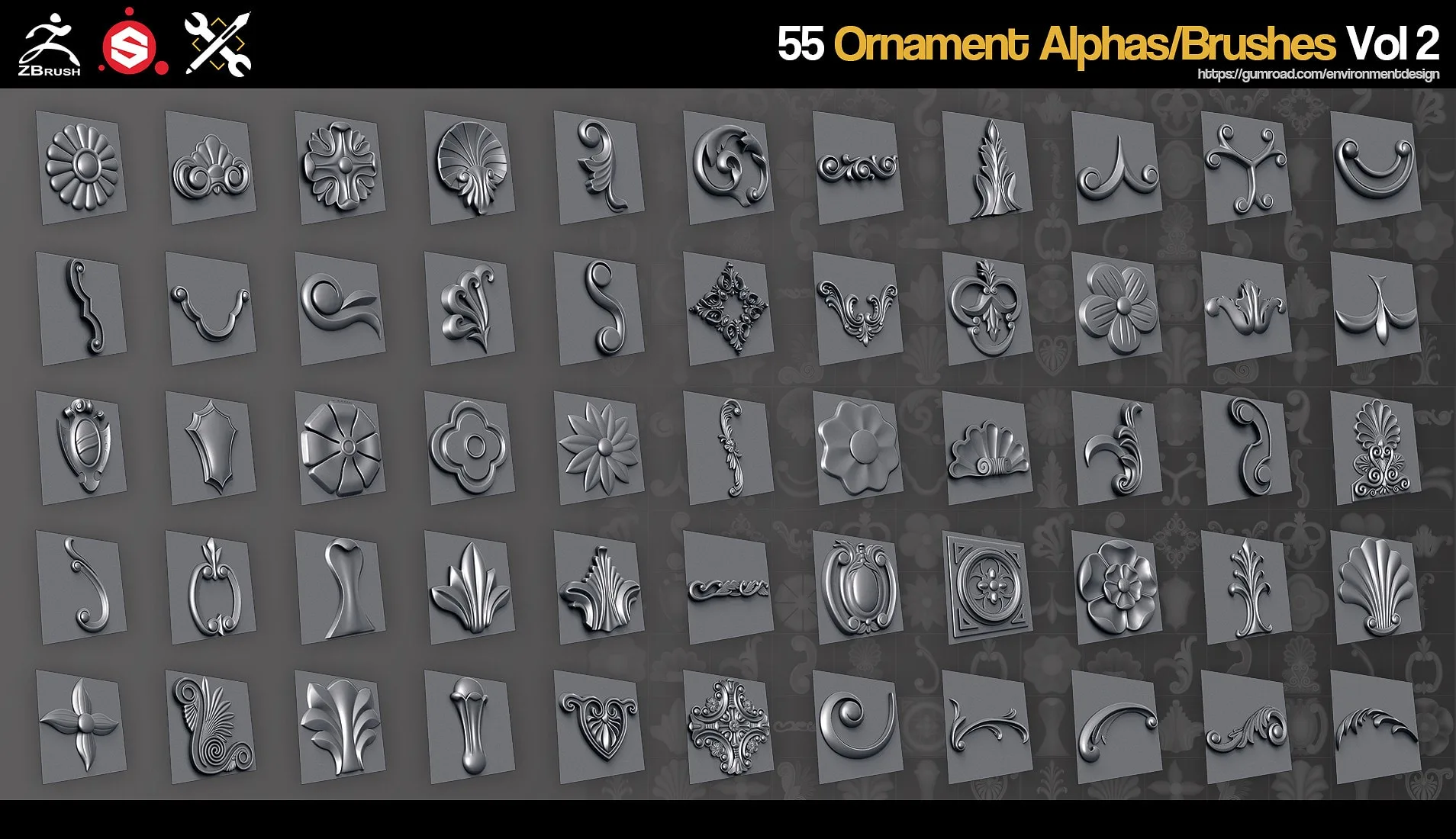 Ornament Alphas Vol.2