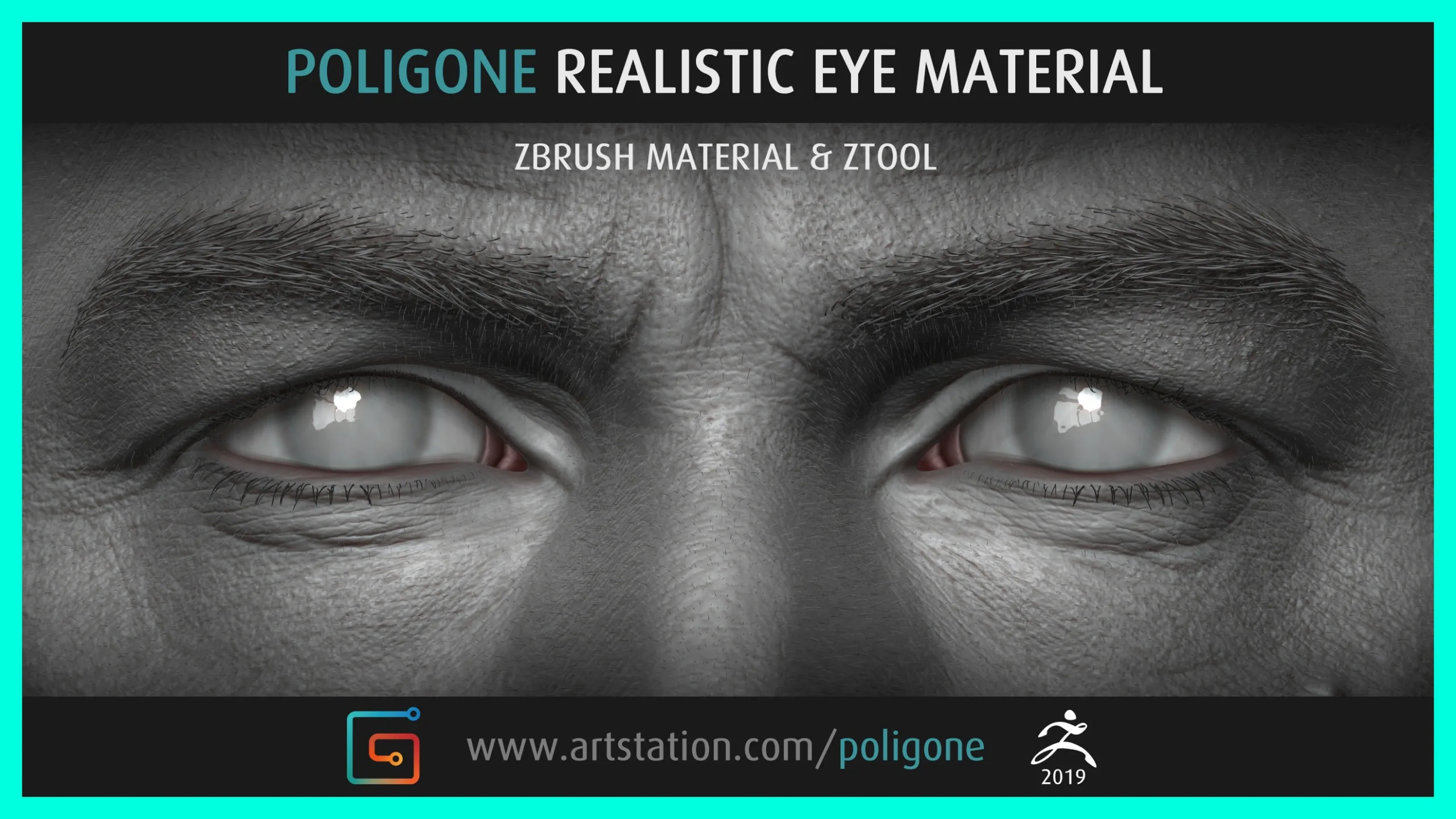 Poligone Realistic Eye Material