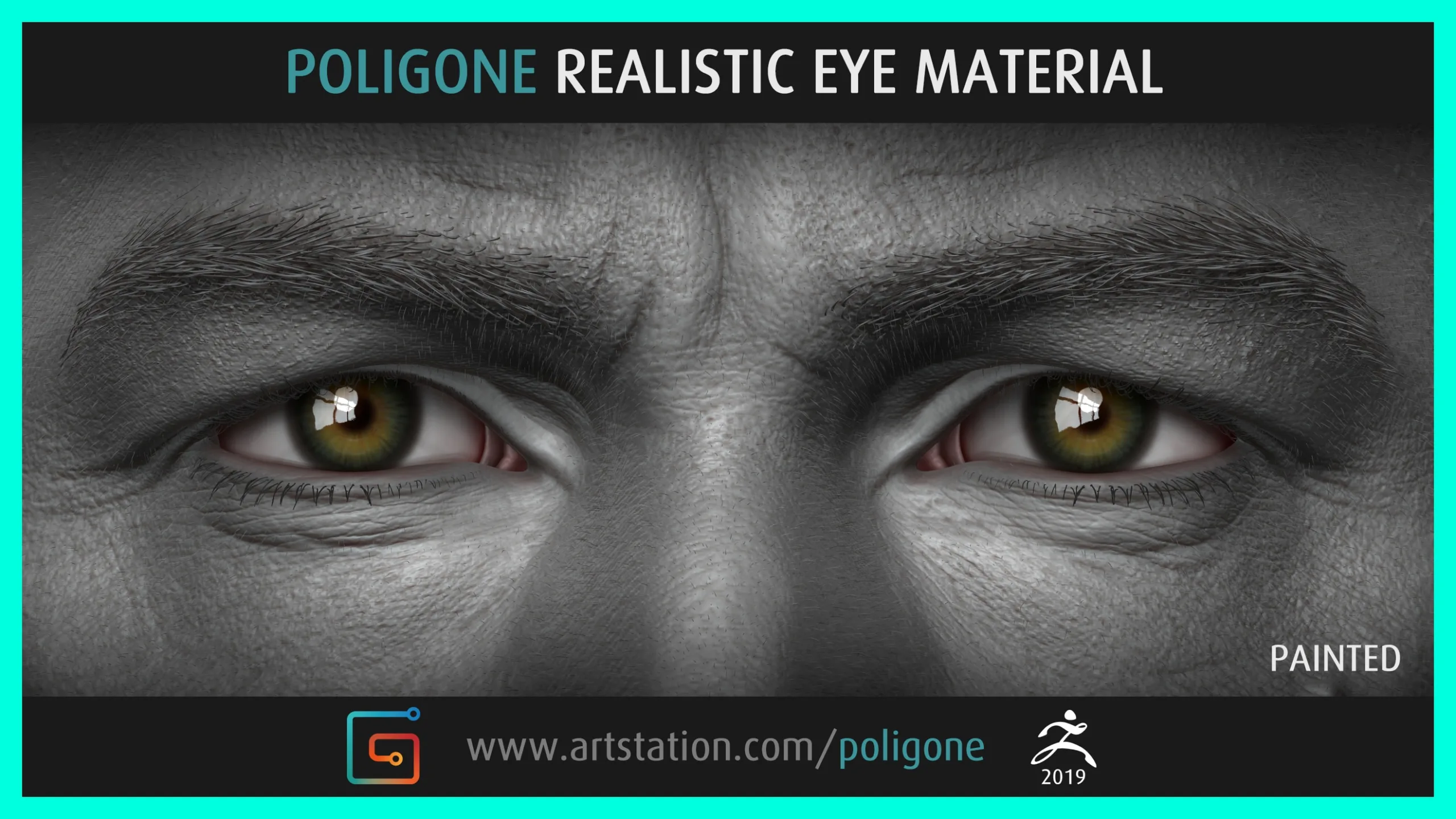 Poligone Realistic Eye Material