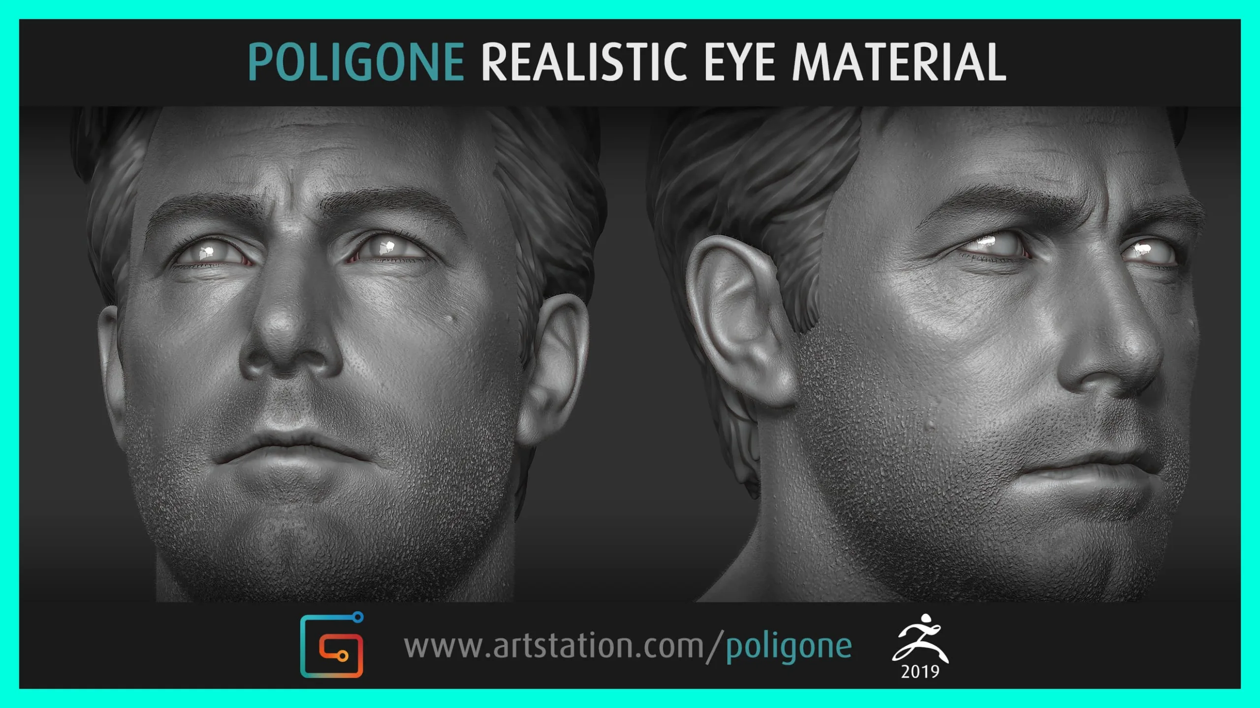 Poligone Realistic Eye Material