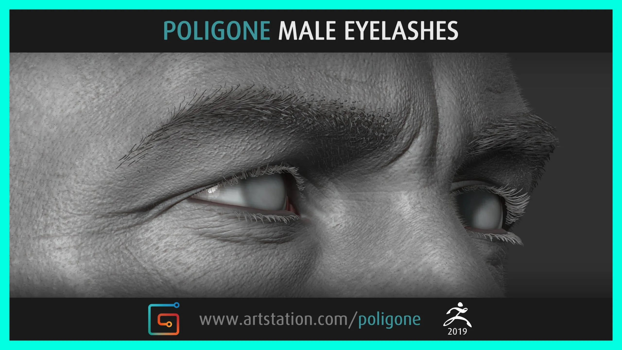 Poligone Male Eyelashes