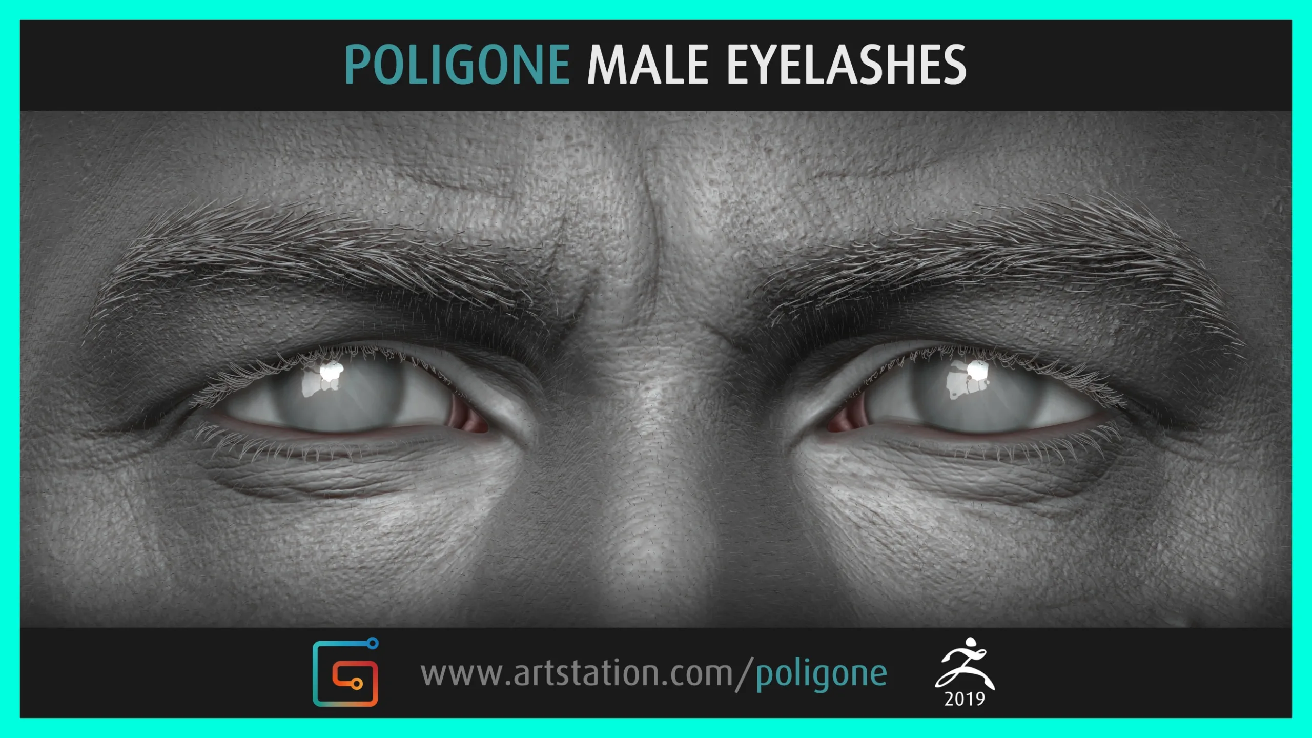 Poligone Male Eyelashes